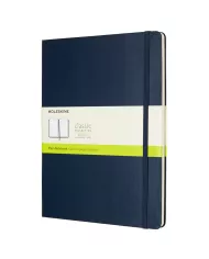 Carnet Moleskine bleu - blanco - soft cover