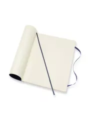 Carnet Moleskine bleu - blanco - soft cover