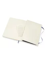 Carnet Moleskine bleu - blanco - soft cover