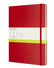 Carnet Moleskine rouge - ligné - hard cover