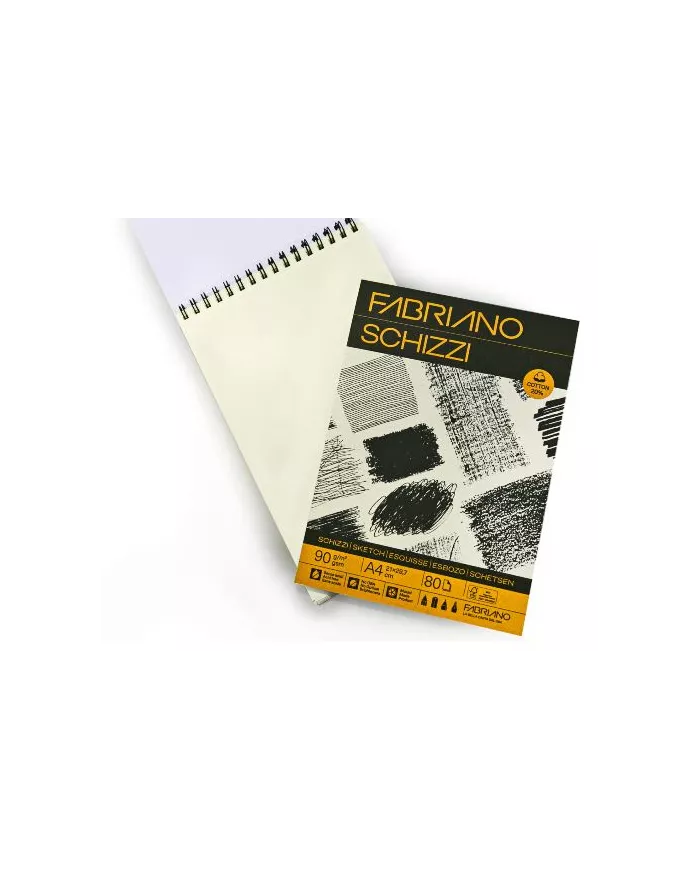 Bloc de papier Schizzi  90g - A4