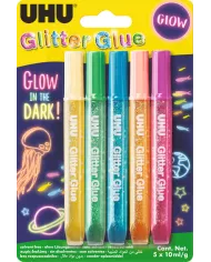 UHU Glitter glue shiny