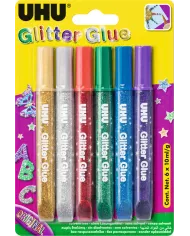 UHU Glitter glue métallisé