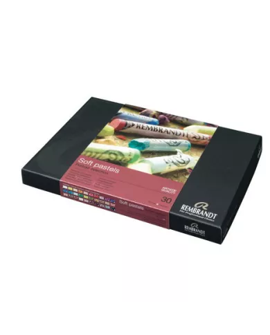 Boîte de pastels  Rembrandt boîte 300 sélection portrait, assortiment de 30 pces 