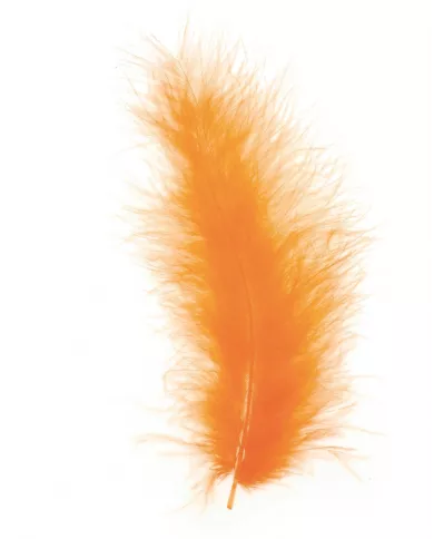 Plumes Marabout Orange