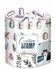 Set timbre Alphabet crayonne