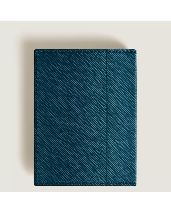 Portefeuille mini format 4cc Sartorial Cyprus Blue