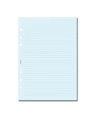 Filofax - Recharge A5 Feuilles rayées couleurs classiques