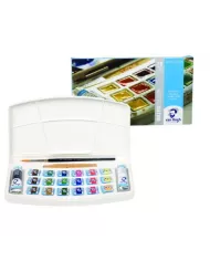 Boîte d'aquarelle poket Van Gogh assortiment de 12 couleurs