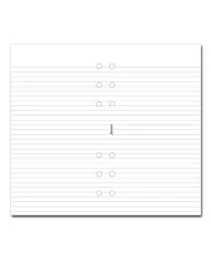 Filofax - Recharge PERSONAL Feuilles quadrillée 5mm blanche