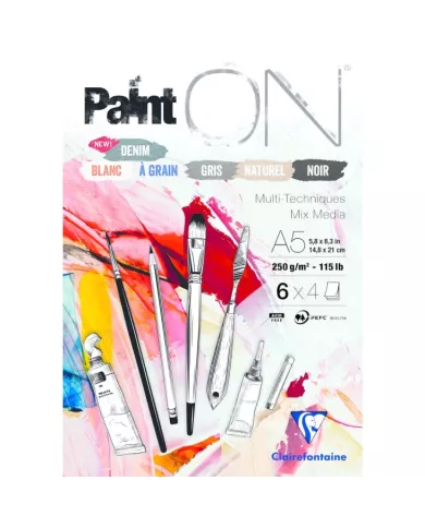 Assorti papier multi-techniques PaintON 250g