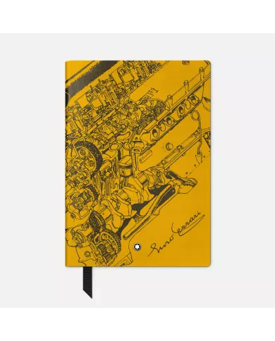 Carnet 146 petit format, Great Characters Enzo Ferrari, Giallo Modena - Ligné