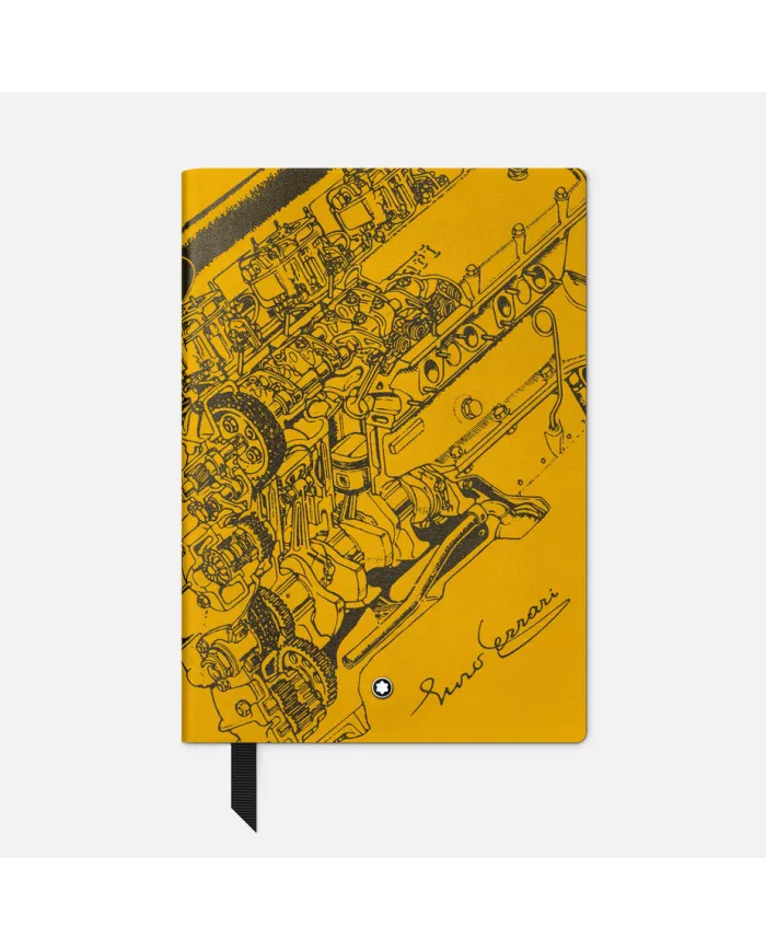 Carnet 146 petit format, Great Characters Enzo Ferrari, Giallo Modena - Ligné