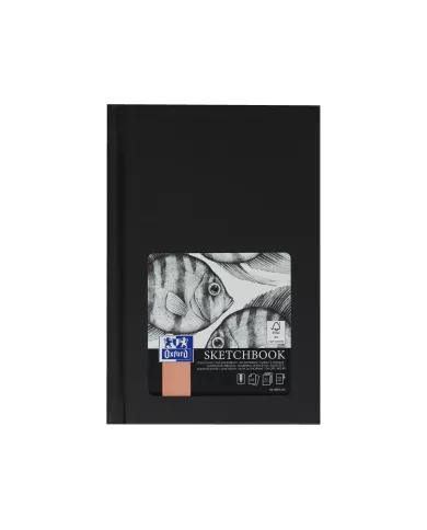 OXFORD Livre d'ésquisse A6 en blanc, 100g 96 feuilles