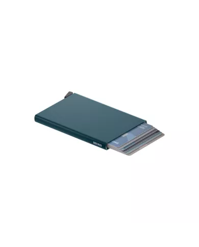 Secrid - Porte-cartes de crédit en aluminium Teal