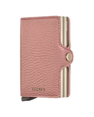 Secrid - Porte-cartes de crédit en cuir Pebble Rose