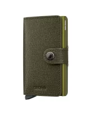 Secrid - Porte-cartes de crédit en cuir Pebble Cappuccino
