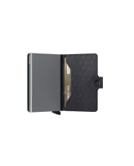 Secrid - Porte-cartes de crédit en cuir Optical black