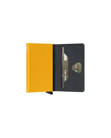 Secrid - Porte-cartes de crédit Bandwallet TPU Black & Ochre