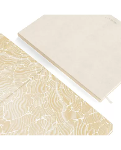 Carnet de notes de KEMPEN Cotton Vanilla, Ligné