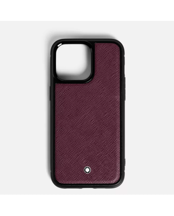 Étui rigide Sartorial Apple iPhone 16 Pro Cassis