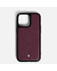 Étui rigide Sartorial Apple iPhone 16 Pro Cassis