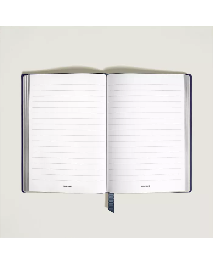 Carnet format moyen, Meisterstück Around the World in 80 Days, bleu, ligné