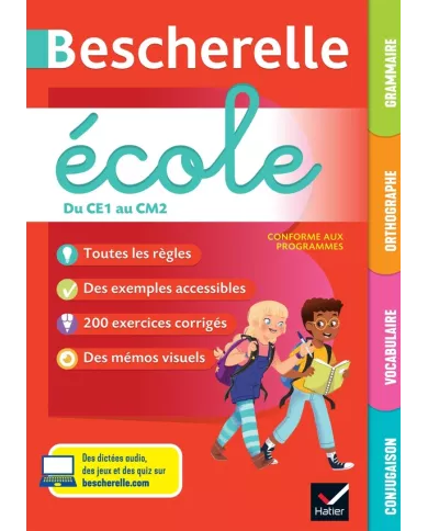 Bescherelle école du CE1 au CM2 - Hatier