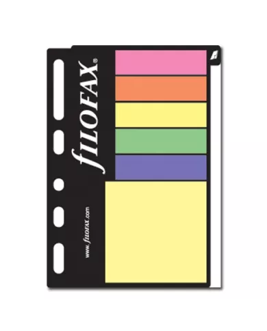 Filofax - Recharge POCKET Post-it couleurs vives