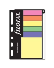 Filofax - Recharge POCKET Règle noire