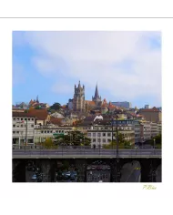 Cartes Lausanne - 4243-44
