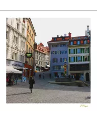 Cartes Lausanne C15 - 757-44