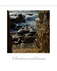 Cartes Condoléances Eaux - 429-002