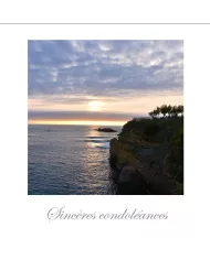 Cartes Condoléances Eaux - 984-002