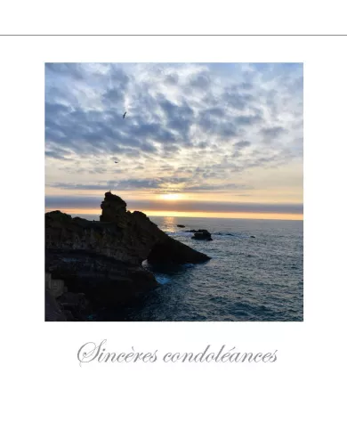Cartes Condoléances Eaux - 984-002