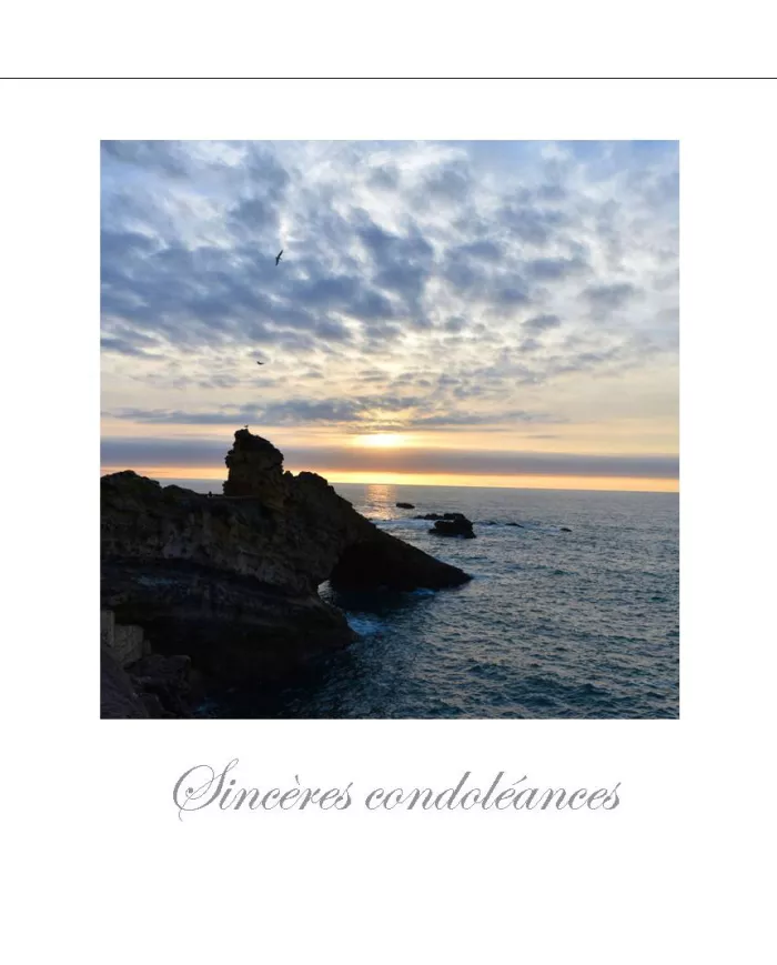 Cartes Condoléances Eaux - 984-002