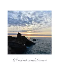 Cartes Condoléances Eaux - 984-002