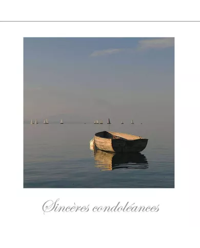 Cartes Condoléances Eaux - 3518-002