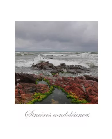 Cartes Condoléances Eaux - 6725-002