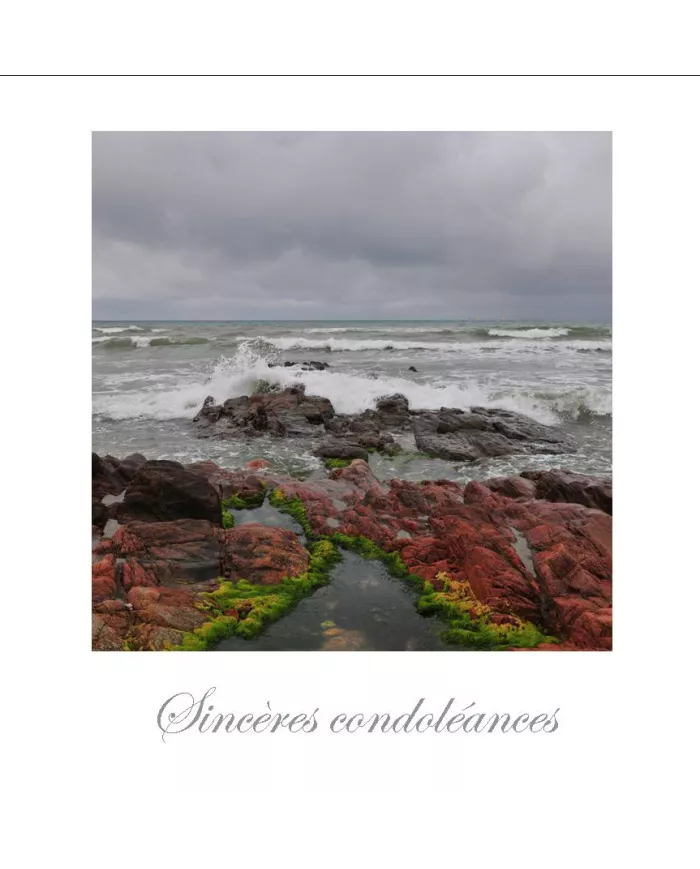 Cartes Condoléances Eaux - 6725-002