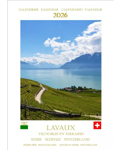 Calendrier A3 "Lavaux" 2026
