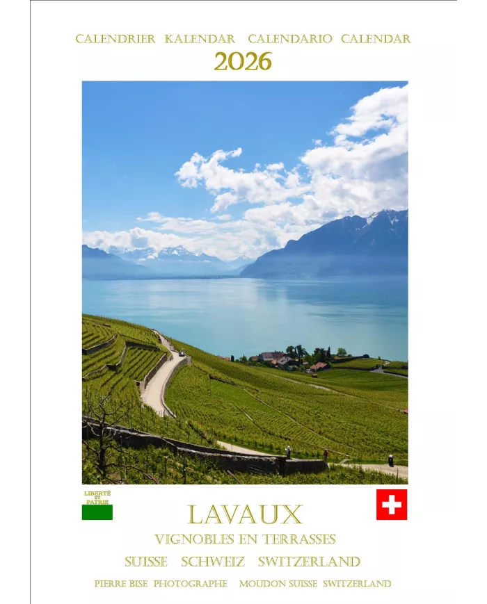 Calendrier A3 "Lavaux" 2026
