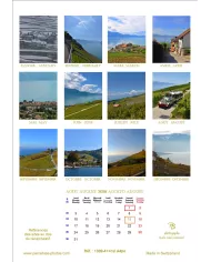 Calendrier A4 "Lavaux" 2026