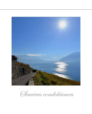Cartes Condoléances Lavaux - 1034-42