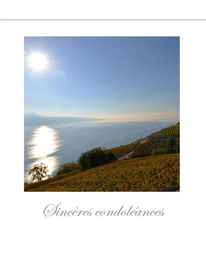 Cartes Condoléances Lavaux - 1053-42