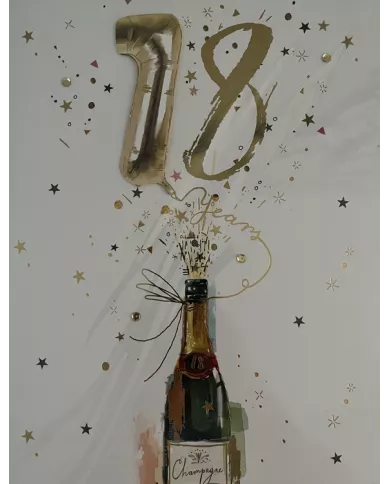 Carte A4 18 ans