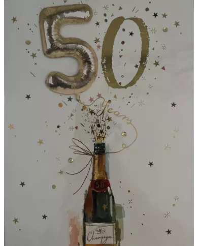Carte A4 50 ans
