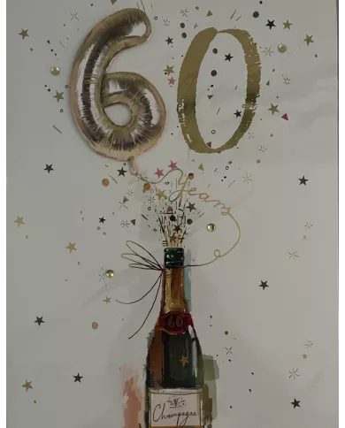 Carte A4 60 ans