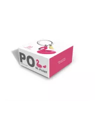 Porte clés Bouée Flamant Rose