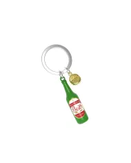 Porte clés Bouteille de Bière Verte